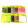 50Pcs/Bag T Tail Silicone Soft Bait Fishing Artificial Worms Soft Lures Carp Fishing Accessories