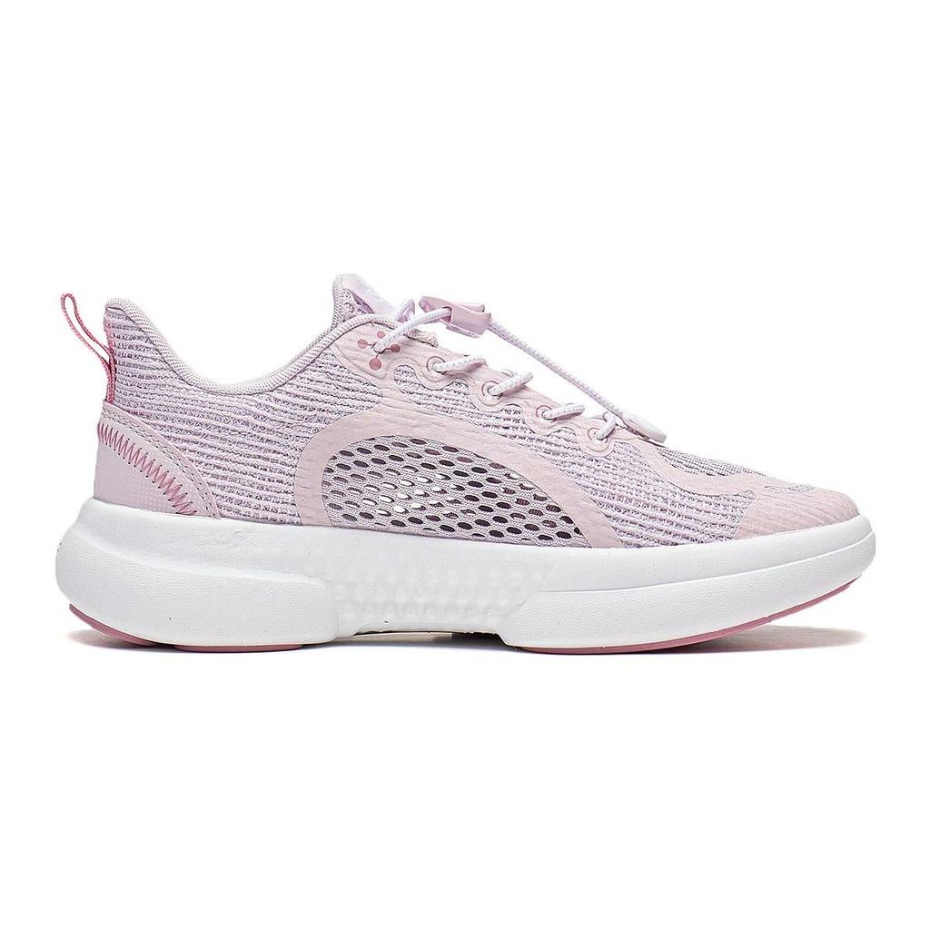 Li-Ning Cloud Zero Gravity 1.0 Non-Slip Shock Absorbing Durable Lightweight Casual Shoes Kids Shoes Ice-Pink YKCT068-2