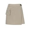 MARTINE GOLF Buckle Point Wrap Shorts_Beige
