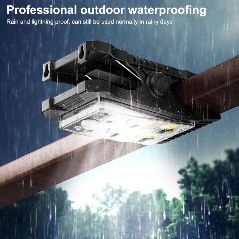  Upgraded Intelligent Sensing Solar Clip Lamp Outdoor Courtyard Lamp Garden Lighting Solar Wall Lamp