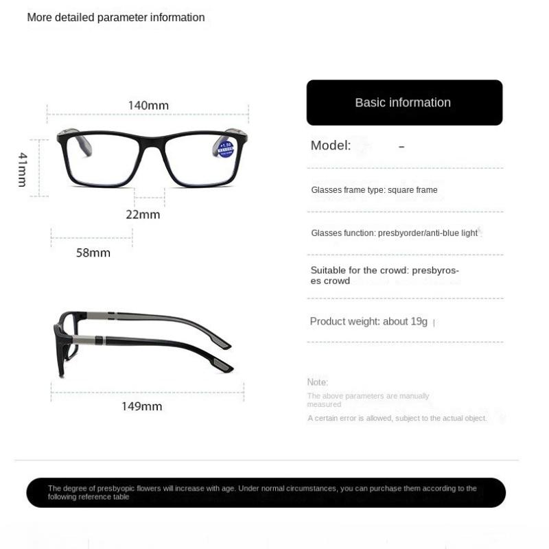 3Pcs Reading Glasses Men Women Anti Blue Light Presbyopia Eyeglasses Antifatigue Computer Eyewear With +1.5 +2.0 +2.5 +3.0 +4.0