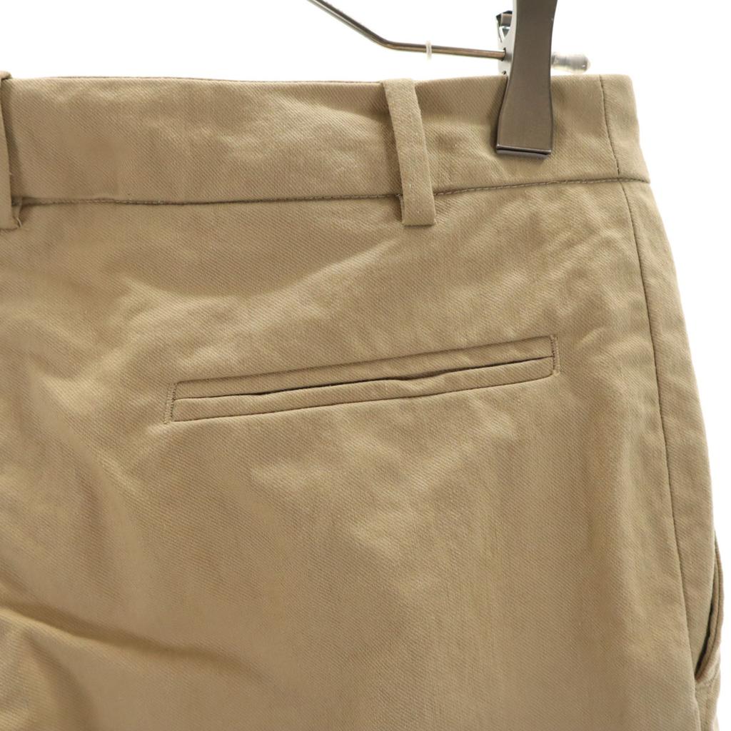 MARNI made in Italy Nylon twill Cropped pants 40 beige Women Used