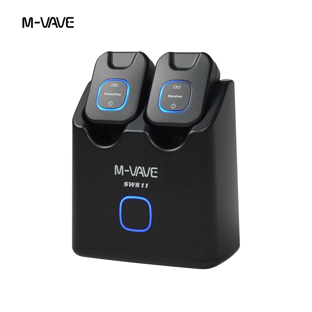 M-VAVE WP-11 5.8G Wireless Guitar Transceiver with Charging Case