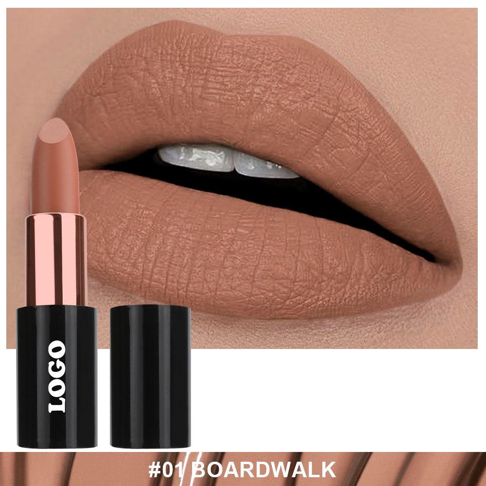 Waterproof and Non-Transfer Matte Lipstick: Long-lasting, No-Fade, No-Stick Formula.