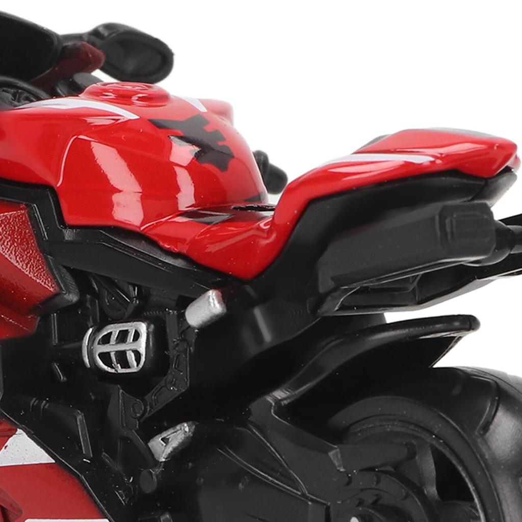 Pull Back Motorcycles Toy Innovative Simulation Alloy Motorcycle Model for Kids Gifts Collection