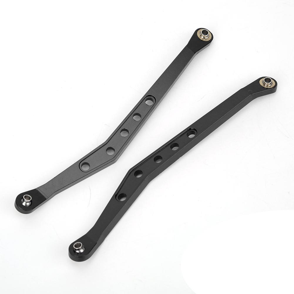 Aluminium Alloy Upper Suspension Links Remote Control Car Accessory for 1 10 Axial 90018 RC CrawlerBlack