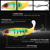Sougayilang minnow Fishinig przynęta Umpan Ikan Popper Tampak Asli Tampak Asli twarda przynęta likelife