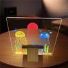 Reusable Light-Up Drawing Board for Kids – Eye-Friendly, Erasable DIY Handwriting Board with Pen