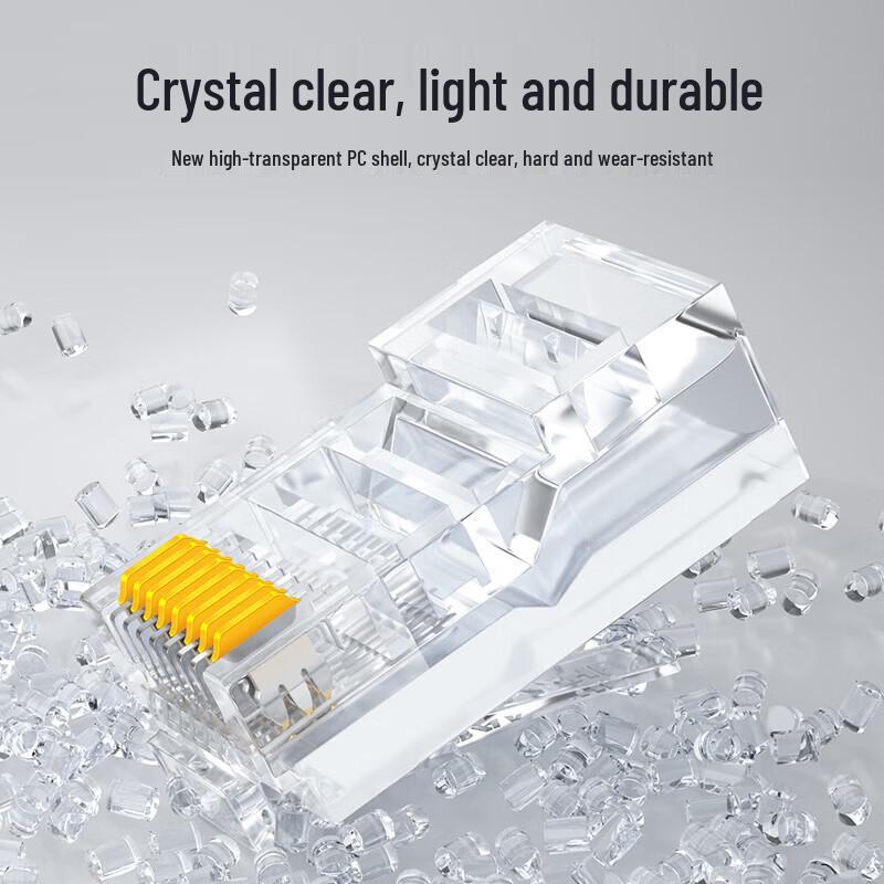 SAMZHE Cat5e RJ45 Network Cable Connectors