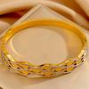 Ms. Gao's Diamond-shaped Hollow Oval European and American Fashion Jewelry Bracelet