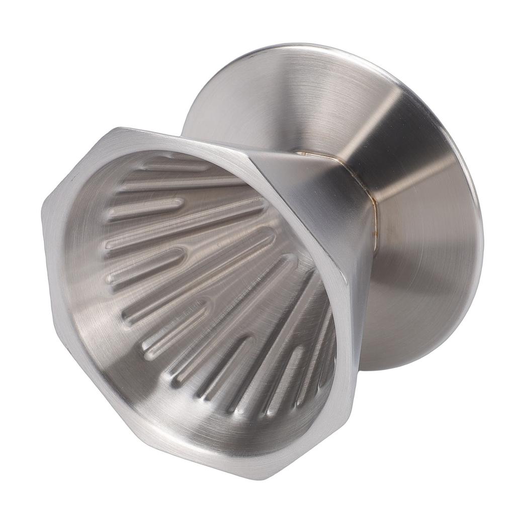 Pour Over Coffee Dripper 304 Stainless Steel Double Layer Octagonal Metal Cone Coffee Maker Filter for Home Travel