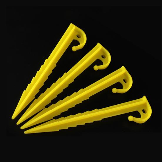 5 Stück Erdnagel Sägezahn Stabil Dick Hohe Härte Zeltnägel für Camping