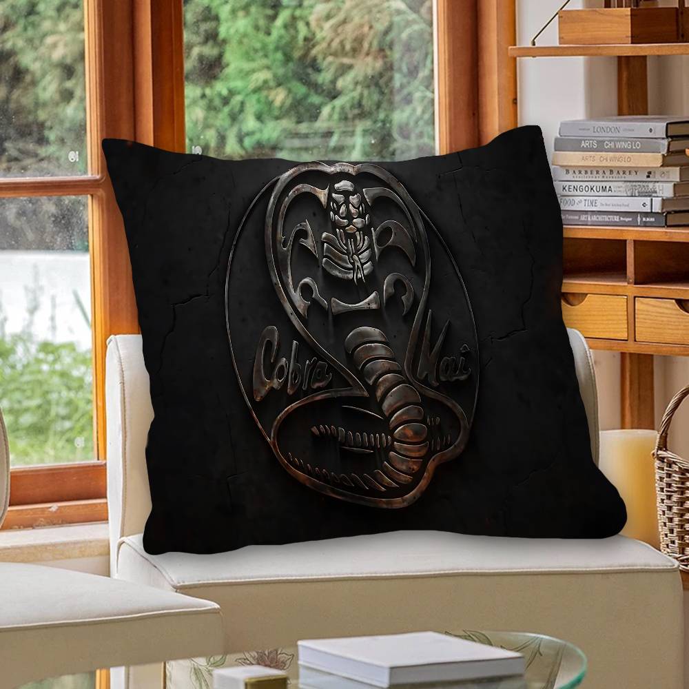 Классические ТВ-драмы Кобра Кай Подушка Подарок Домашний Офис Декор Спальня Диван Автомобильная Наволочка чехол 45x45 12x12Inch
