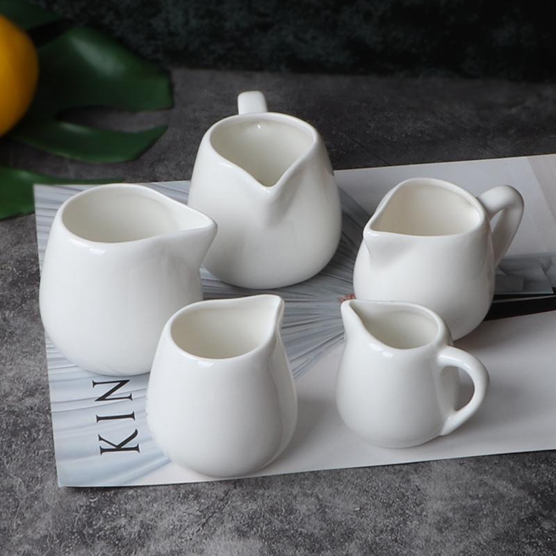 Ceramic Mini Milk Jug & Creamer with Handle - Creative Sauce Pot 
