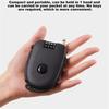 605 Steel Cable Lock 130cm Retractable 4-Digit Combination Lock Portable for Stroller Variable Speed Bike