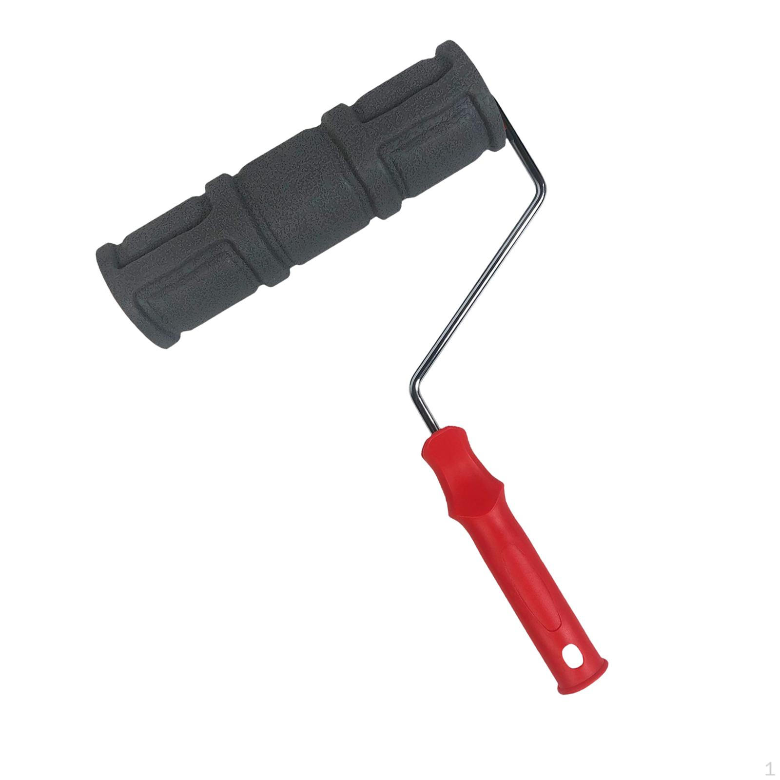 

10-дюймовый валик для рисования, декорирования, тиснения, текстуры, резина, многоцелевой Style B