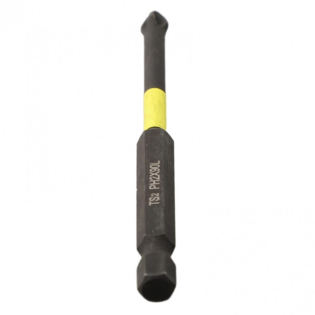 6.35mm Hex Screwdriver Bit Alloy Steel Black Hand Drill