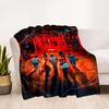 Stranger Things Blanket Suitable for sofas,travel, living rooms also a good gift for friends and family Suitable for all seasons.