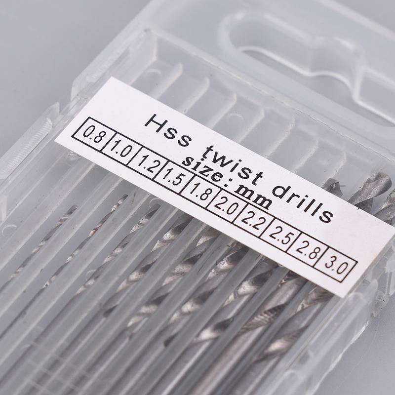 1Set High Quality Mini Hand Drill Drilling Rotary Tool Manual Twist Drill Bit Watchmaker Pin Vice Watch Repair Tools