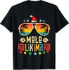 Mele Kalikimaka Christmas Hawaiian Apparel, Santa Unisex T-Shirt