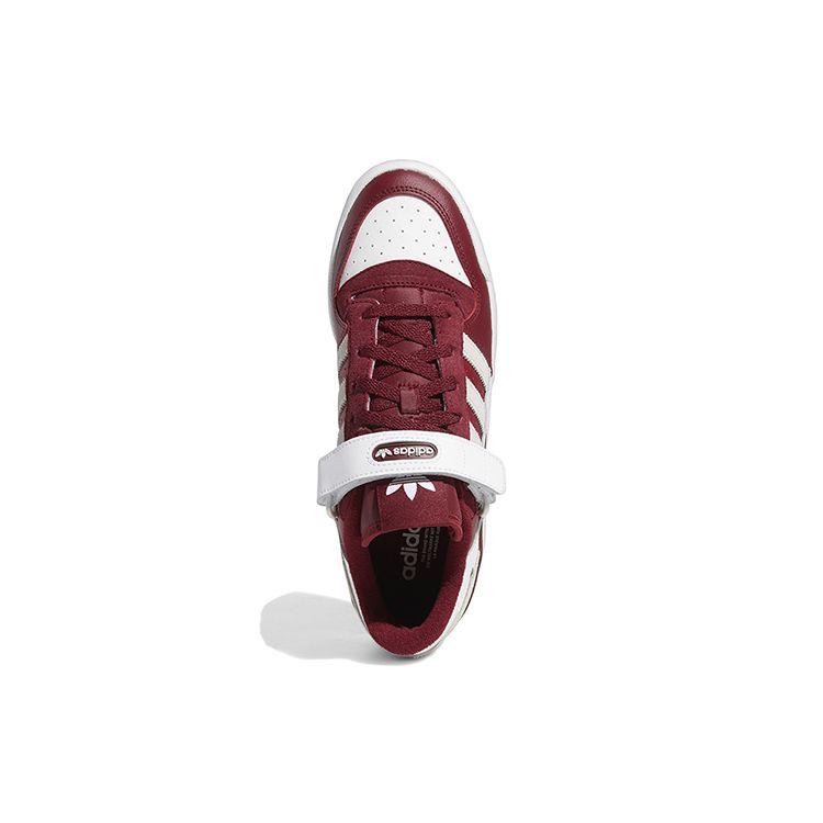 Adidas Forum Low Collegiate Burgundy Grey Unisex Sneakers Red Grey-One Cloud-White GX7068