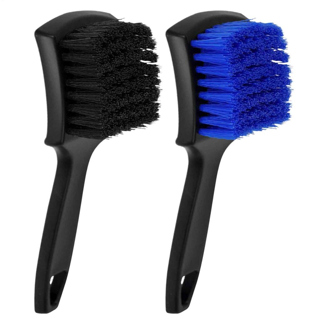 Car Wheel Brush Hard-Bristled Tire Brush for Car Detailing Scrubber Cleaning Tools for Exterior Washing Auto Sedan Truck RV SUV