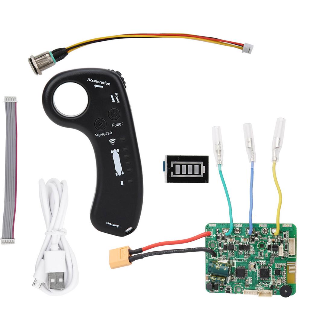 24V Electric 4wheel Scooter Controller Control Panel Electronic Governor Hub Single Drive