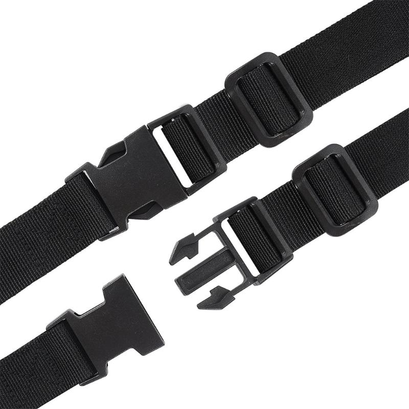 Webbing Luggage Belt Strap with Quick Releases Plastic Buckle for Luggage Strap, Backpacks Nylons Webbing Buckles Strap