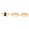 3Pcs Sushi Dog Toy Simulation Sushi Shape Soft Latex Dog Squeaky Food Toys for Small and Medium Dogs