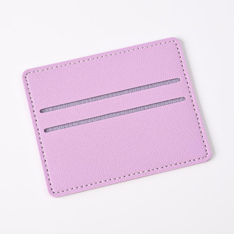 Porta-Cartões de Crédito de Couro Carteira Fina com Múltiplos Compartimentos Carteira de Cartões Portátil para Homens Presente de Natal