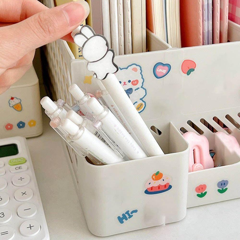 Removable Desktop File Storage Box Book Stand File Column Dormitory Desk Book Clip Bookshelf Compartments Student Book Stand