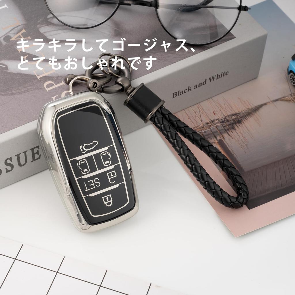 [Unhoke] Alphard Key Case Late 30 Series Key Cover Vellfire