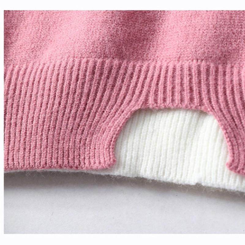 Trend Ins Autumn and Winter Extremely Cold Warm Thickening with Thick Pile with Thick Bottom Needle Tide Men's Crewneck Thick Sweater