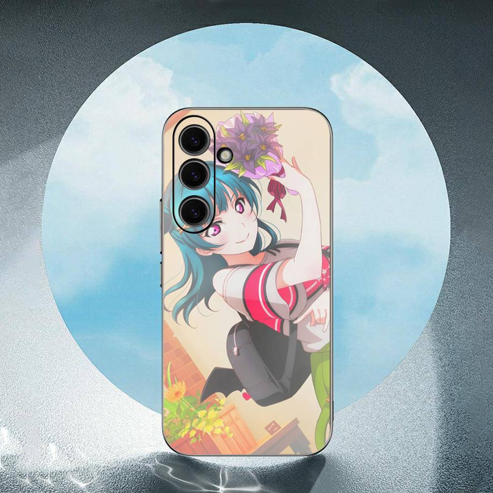 Love Live School Idol For Samsung Galaxy S23 S24 S25 Ultra S22 Plus S21 Black Soft Case Waterproof Soft Case