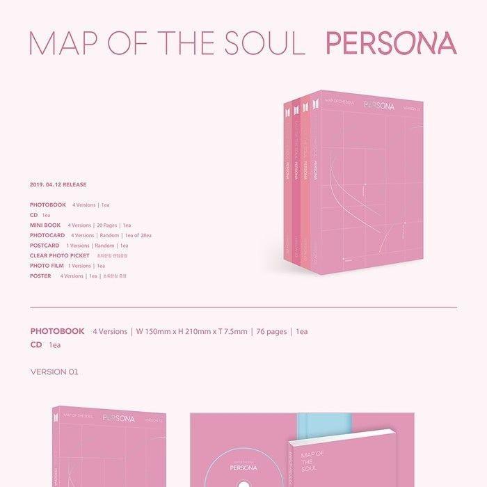 [READY STOCK] BTS - 'MAP OF THE SOUL : PERSONA' (Photobook Ver.)