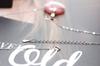 KOUOKU Old Inca Rose Pendant Necklace K18 Gold Plated Silver S925 Engraved Ring Metal Allergy Friendly Natural Stone Power Stone [K Memories]