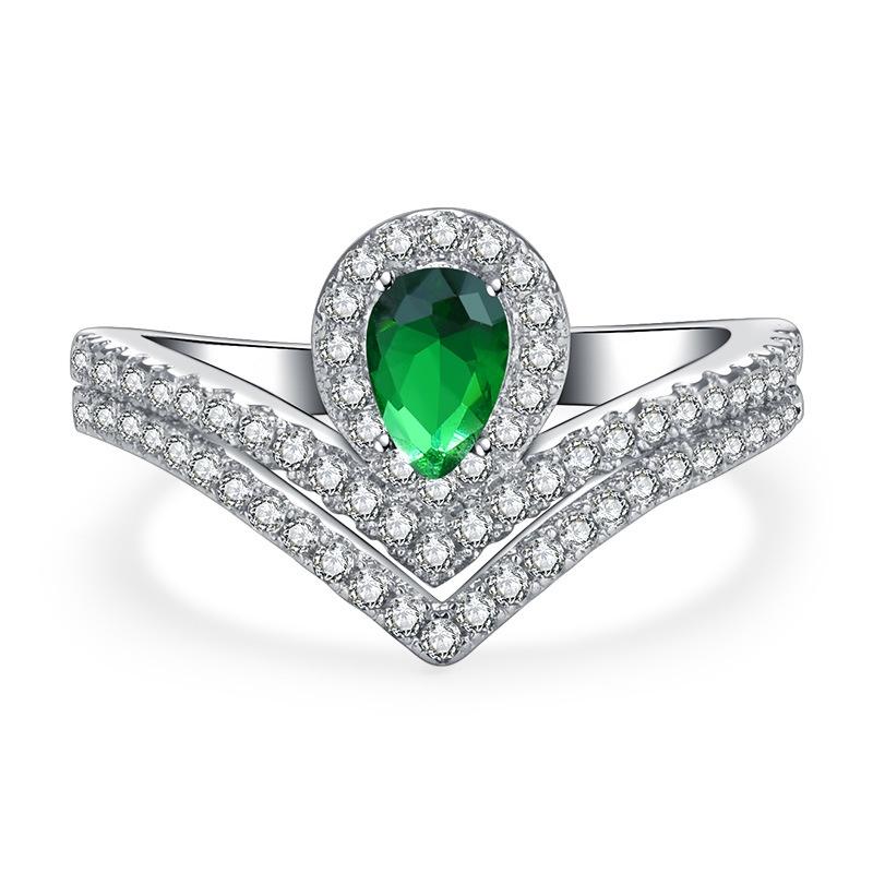 

Fashionable And Personalized Blue Sapphire Moissanite Ring For Women Stunning Design And Geometric Shape Adjustable Size StyleB