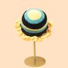 Hand Crochet Bucket Hat with Ruffled Edge Warm Fisherman Hat Ethnic Flower Hat Headwear for Women Winter Elegances