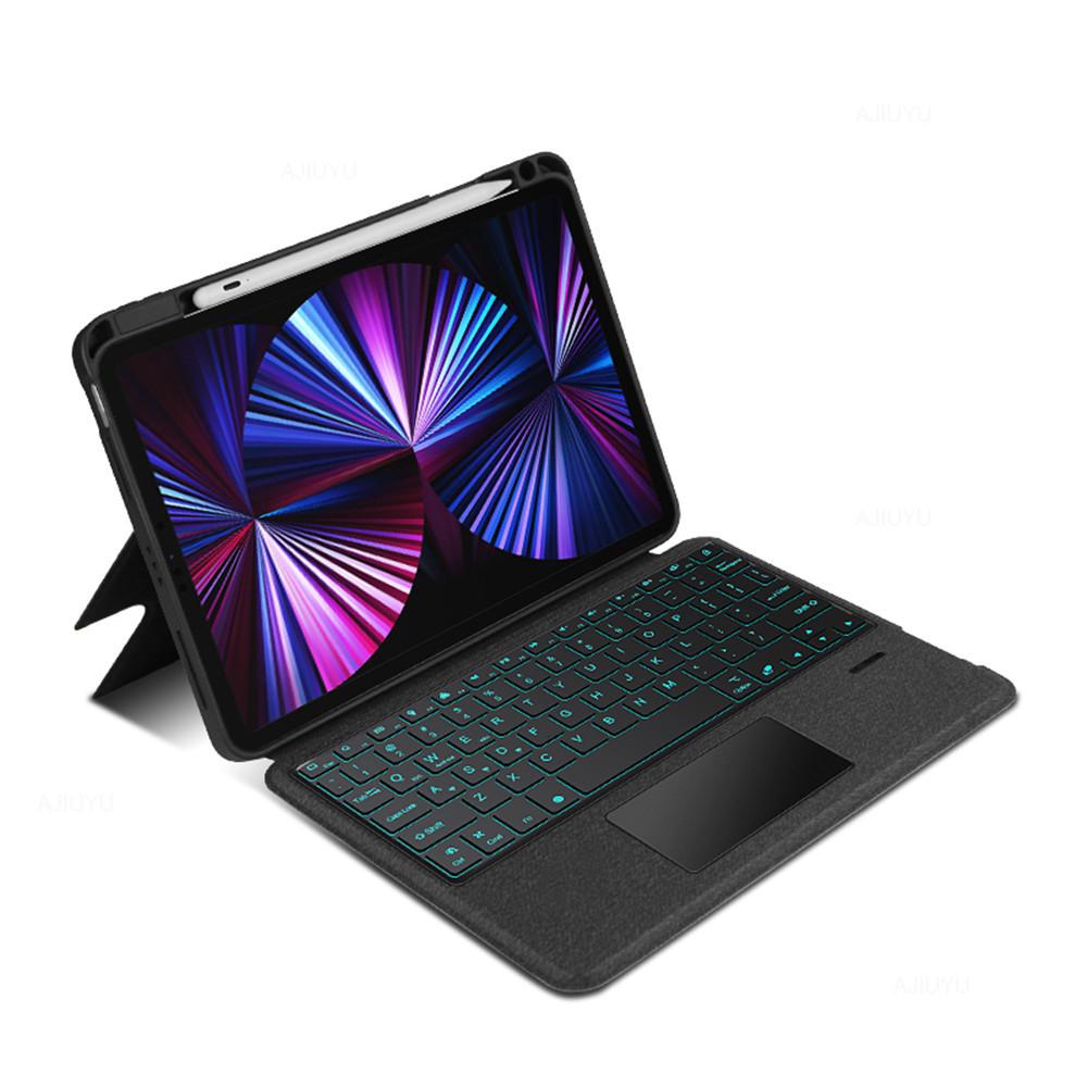 iPad Magic Keyboard Case: 10th Gen Compatible Air 7/8 & 6Pro, 11-inch Protective Cover