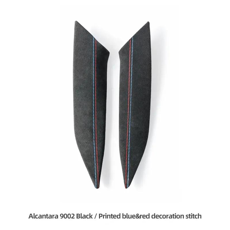 For BMW G20 G23 G28 G42 I3 I4 3 4 Ser Made of Alcantara Gear Shifter Panel Cover Trim M Performance Sticker Interior Accessory