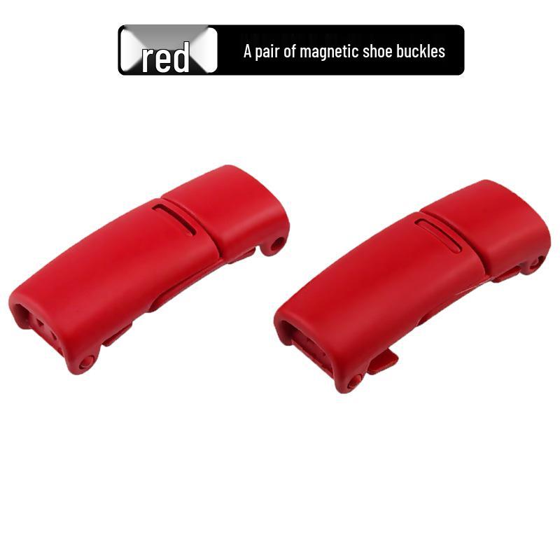 Colorful No Tie Magnetic Buckle Elastic Shoelaces