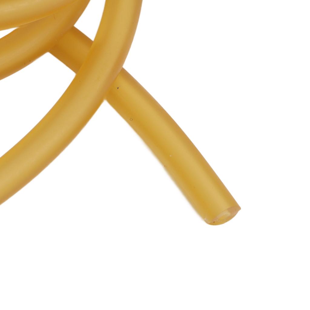 Žlutá latexová gumová páska Vysoce elastická trubice z přírodního kaučuku pro s Making Fitness Cvičení Venkovní Lov