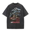 MXL Magliette Unisex Lavate Vintage Rock Band Limp Bizkit Stampa Significant Other Hip Hop Retro Oversize Manica Corta