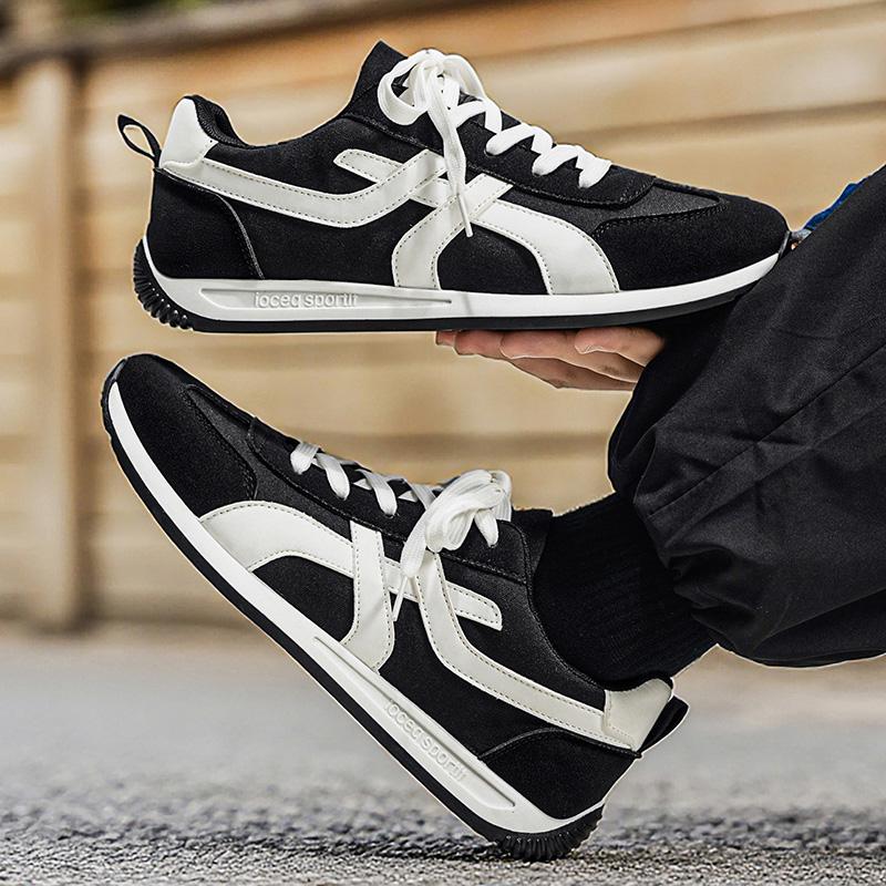 TUINANLE Herren Plateau-Sneaker mit dicker Sohle, atmungsaktives Mesh, leicht, Dad Shoes, Freizeit-Sportschuhe zum Gehen