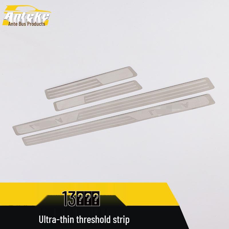 13 Lavida Ultra-thin Door Sill Strips for Interior & Exterior Car Decoration