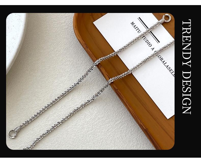 Banyan Tree S925 Silver Sparkling Luxury Women's Double Ring Bracelet 2024