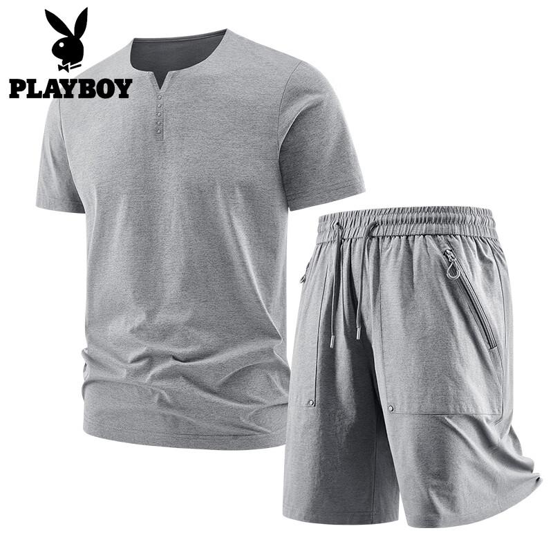 PLAYBOY Men s Summer Sportswear Set 2XL