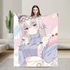 Oguri Cap Blanket Cover Uma Musume Umamusume Flannel Throw Blankets Summer Air Conditioning Decoration Soft Warm Bedspreads