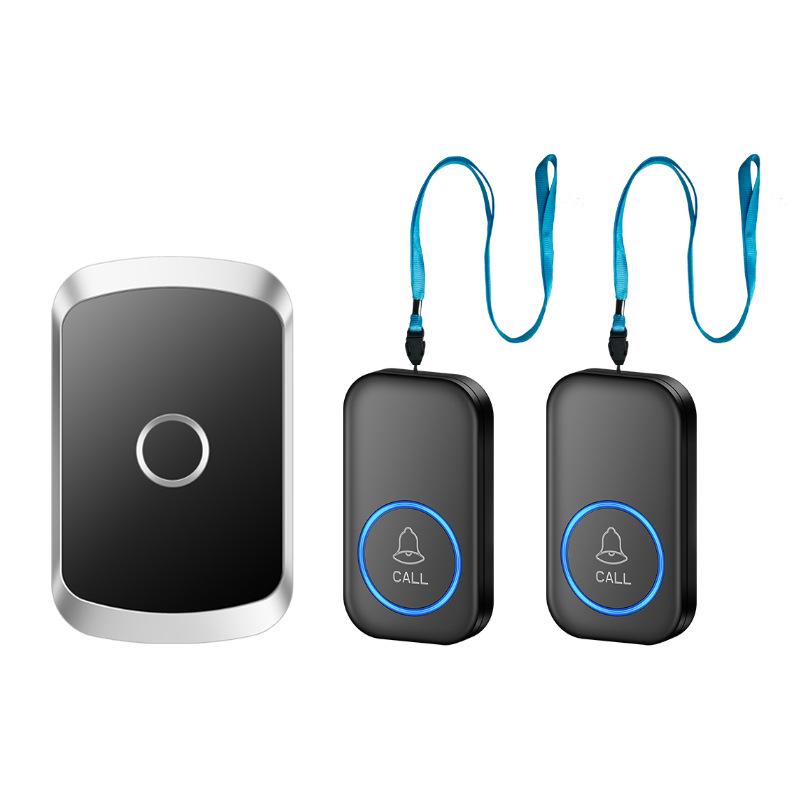 Elderly Portable Pager: Night Alarm & Fall Alert Wristband