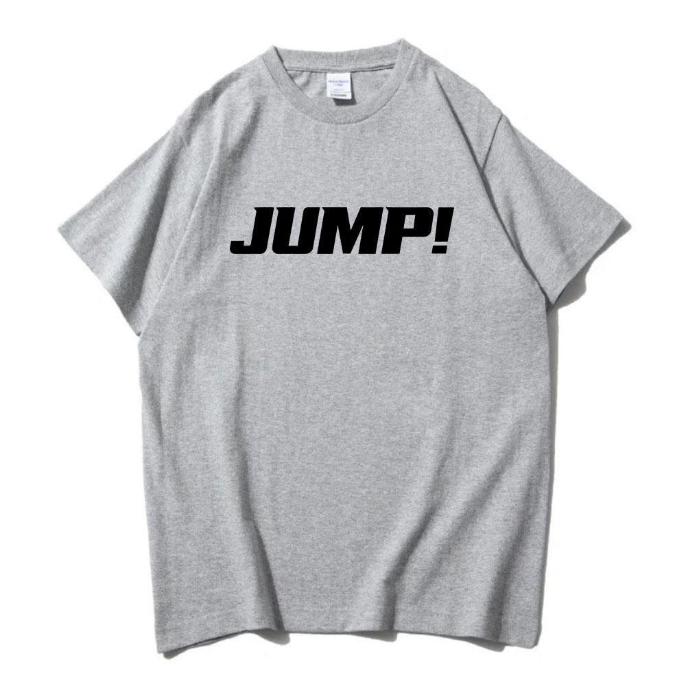 Jump Single Graphic 2025 T-shirt Band and Pink Girls' Band Tshirts Cotton Fashion Short Sleeve T Shirt Men Women Clothing